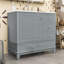 Meuble-lavabo simple autoportant moderne avec lavabo en céramique et tiroirs de rangement-2087924723