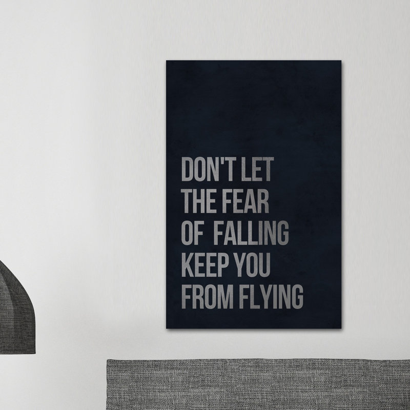 Fear of Falling II 1 Piece Wrapped Canvas Wall Art, 38cm H x 25cm W x 3.81cm D