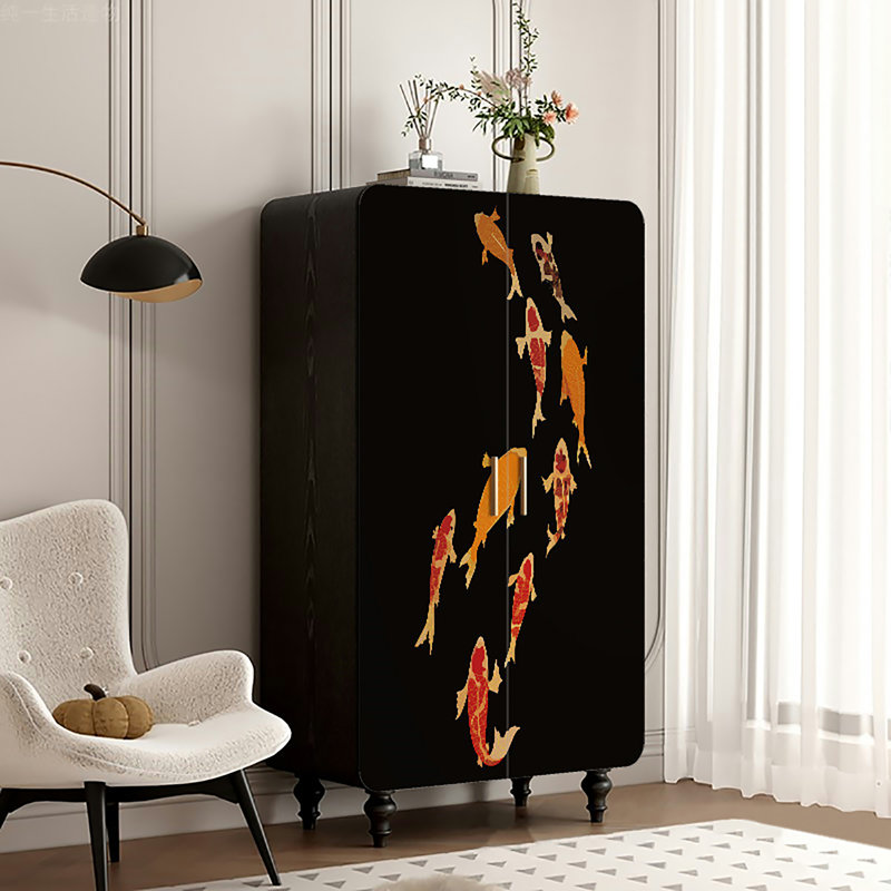 Armoire italienne à portes doubles minimaliste