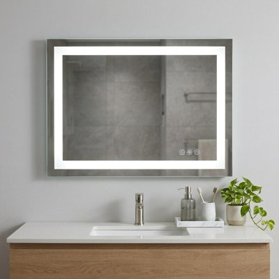 Miroir de meuble-lavabo lumineux 36 "sans cadre
