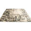 Tapis crème moderne à motif abstrait tissé à la main 9 x 9