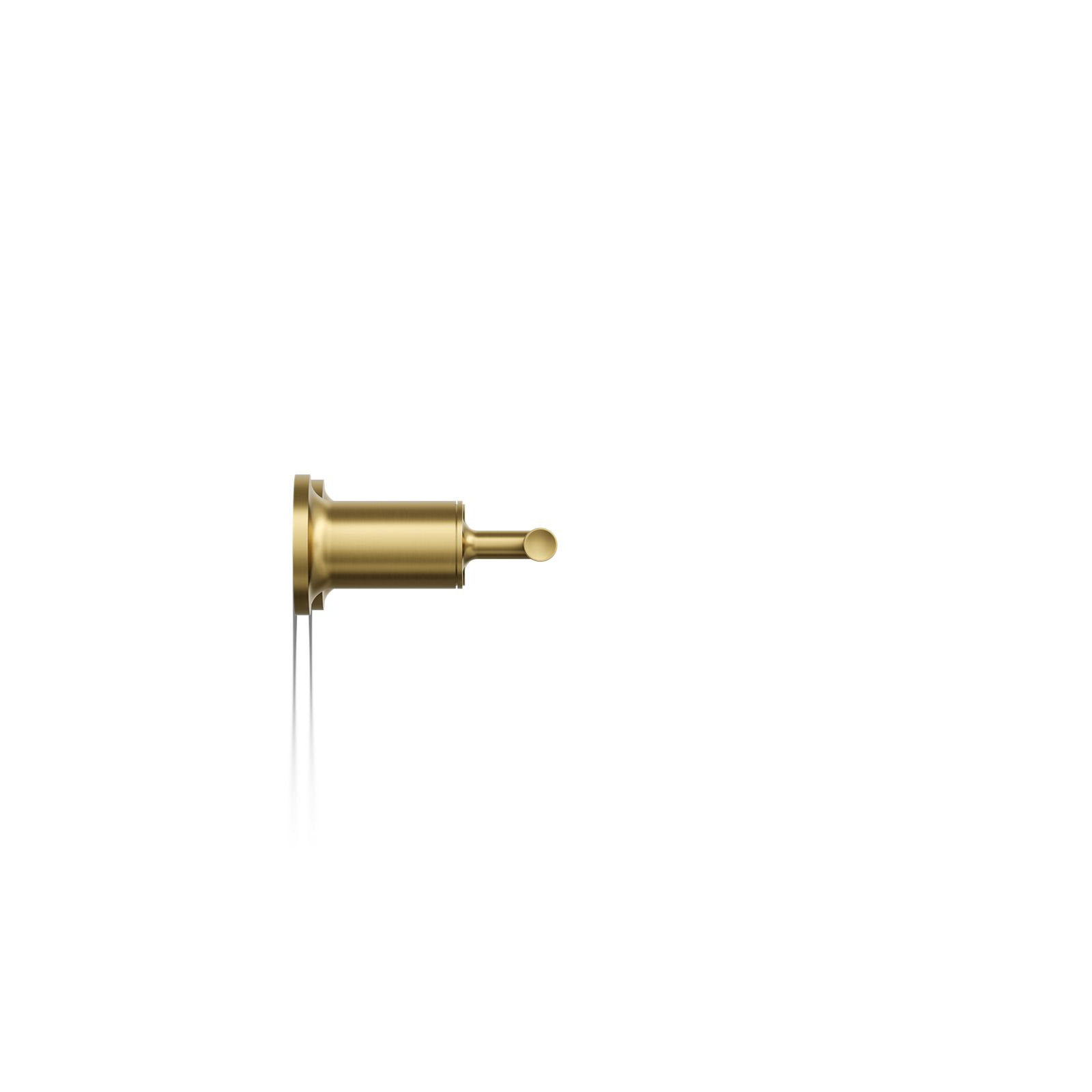 Purist Deck- or Wall-Mount High-Flow Bath Trim with Lever Handles, Vibrant Brushed Moderne Brass
