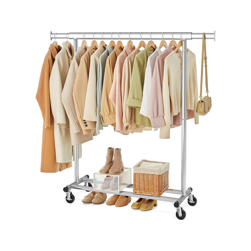 83.5cm Rolling Clothing Rack
