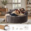 Chaise longue ronde rembourrée de 58,3 po-1725597736