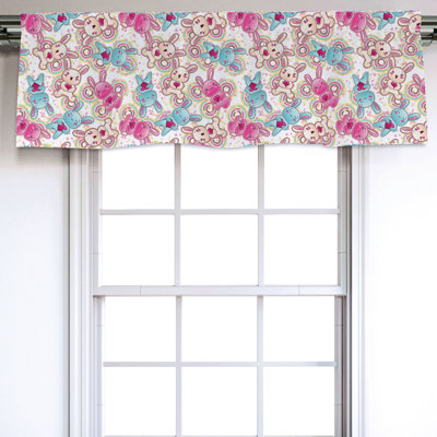 Sateen Ruffled Window Valance