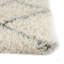 Tapis en polypropylène tissé à la machine en ivoire / gris-642919642