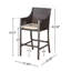 TABOURET DE BAR RIGA