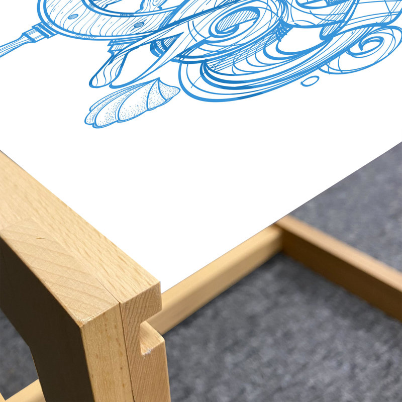Isedore Sled Coffee Table, 62cm H x 74cm W x 40cm D