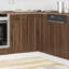 Latitude Run Kitchen Corner Base Cabinet Porto Engineered Wood-704406460