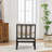 Accent Chair With Turned Wood And Solid Frame-1731412534