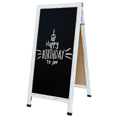 Chalkboard With Chalk And Eraser