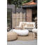 The Raffia Flores Pouffe - Natural