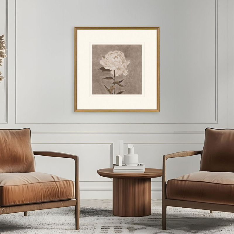 «Pretty as a pivoine I», art encadré
