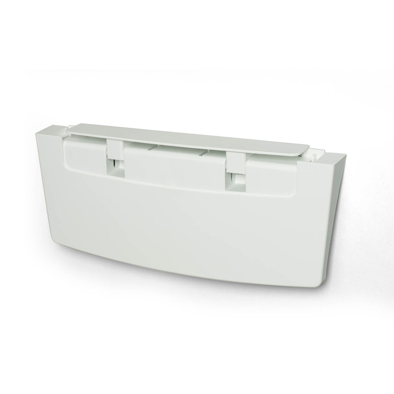 Tablette murale pliante en PVC Homestyle 2,25 po x 9 po x 22 po, Blanc
