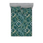 Dark Teal Multicolor Geometric