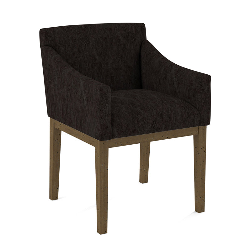 Upholstered Arm Chair, Applause Bajah Ruby, Espresso
