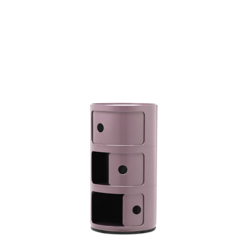 Componibili Storage Drawer, 3, Mauve