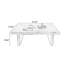 Table basse brune en bois massif-1242230827
