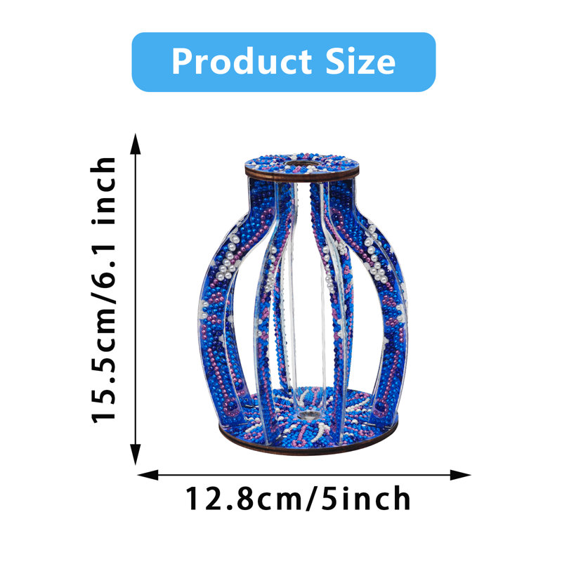 Ensemble de vases bricolage peinture diamant