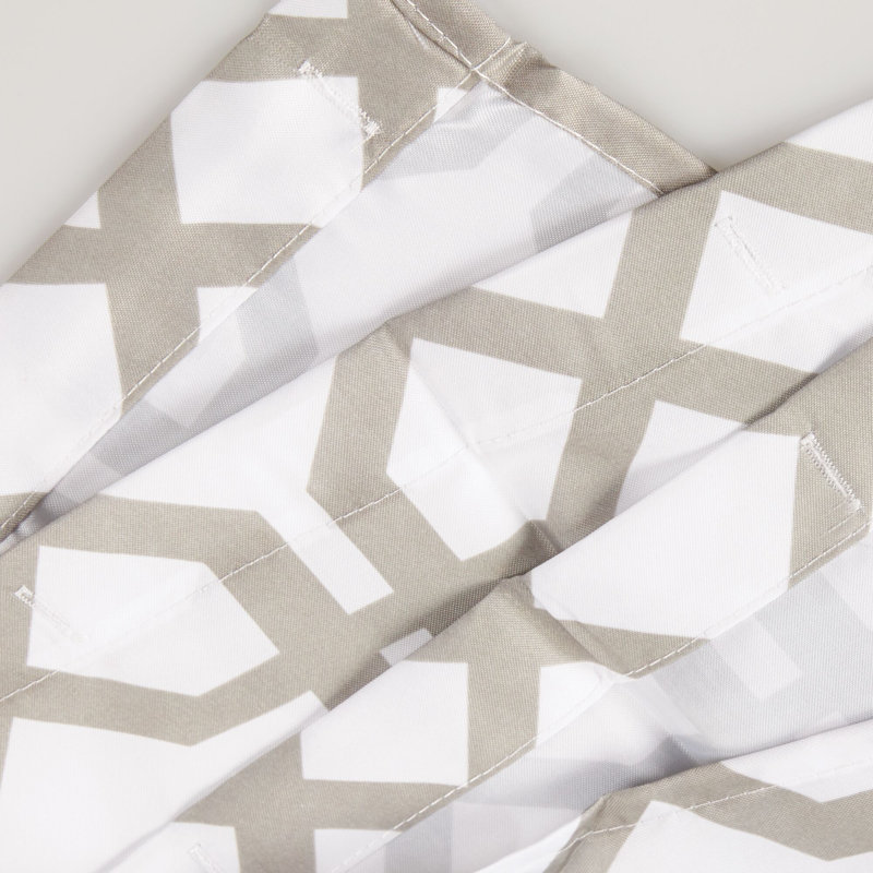 Griffey Geometric Shower Curtain