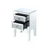 Table d'appoint en miroir Noralie