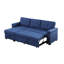 Canapé modulaire réversible en lin Bergamot