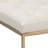 Osa Leather Ottoman - Cream-1090025361