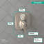 Ecostat E Temperature Memory Thermostatic Valve Trim with Diverter-41425483