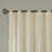 Harper Cream Solid Crushed 42x84" Curtain Panel Pair-1886352984-1886352988