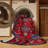 Machine Washable Persian Red Area Rug-2108027333
