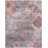 Machine Washable Southwestern Blue/Red Area Rug-1536346712