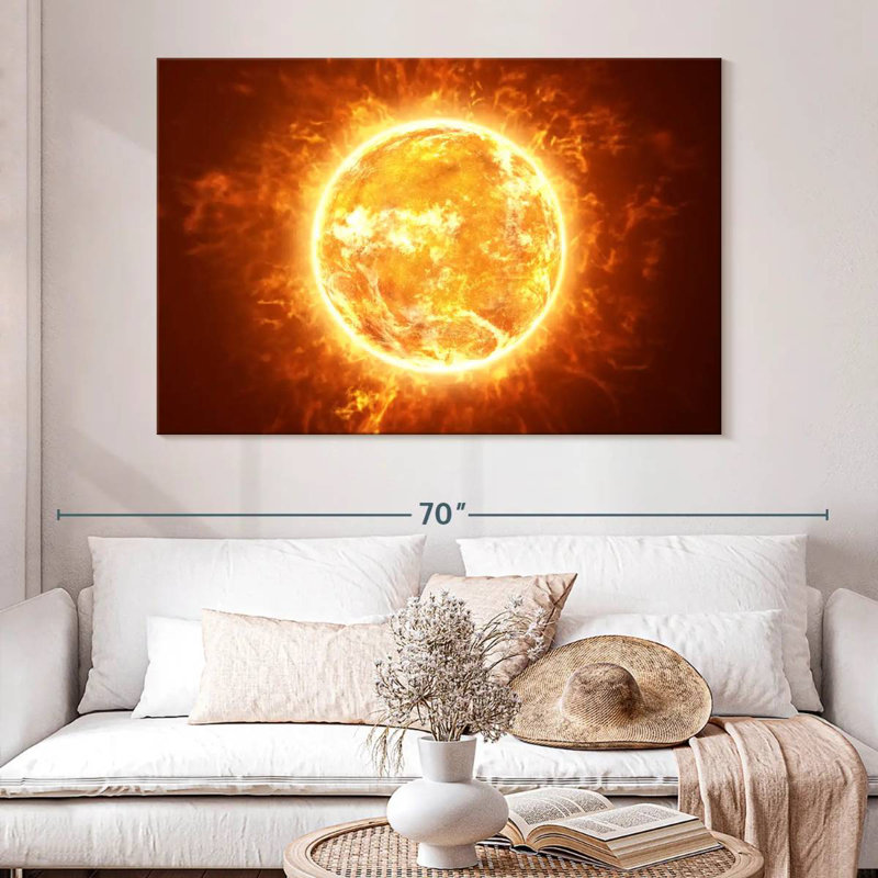 Oberle Scorching Sun, 34" H x 51" W