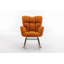 Fauteuil à bascule rembourré et rembourré Modern-1647574185