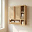 Armoire de salle de bain murale en bambou EBern