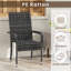 Stackable Outdoor Patio Dining Armchair-257214568