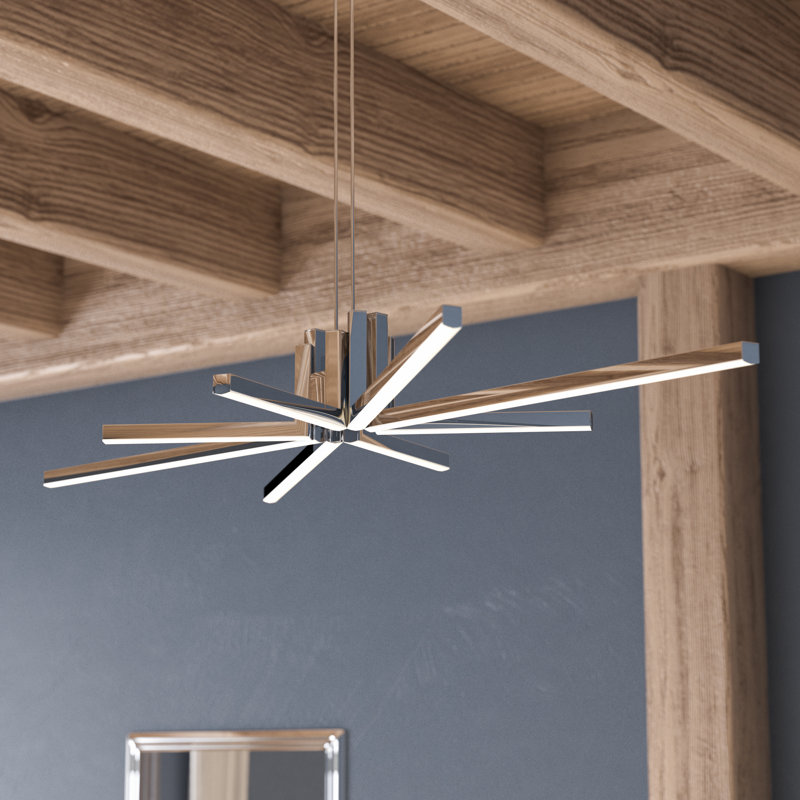 Lustre sphérique Spoutnik à 8 lumières Trouville
