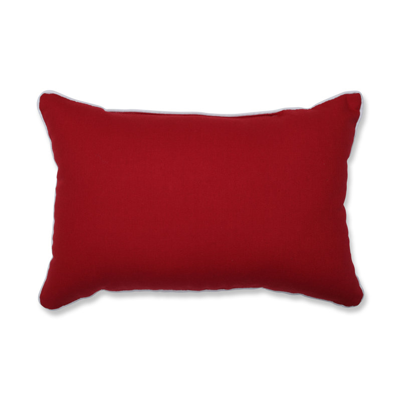  Rectangular Pillow Cover & Insert, Red