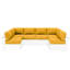 Ensemble de 14 coussins de remplacement pour siège / dossier (l 26 po x P 26 po)-1001744121-980941867