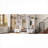  4-in-1 Detachable Snow White Hall Tree, Multi-Functional Coat Rack with Storage Drawers, Cabinet and Shoe Bench for Entryway-2126190554