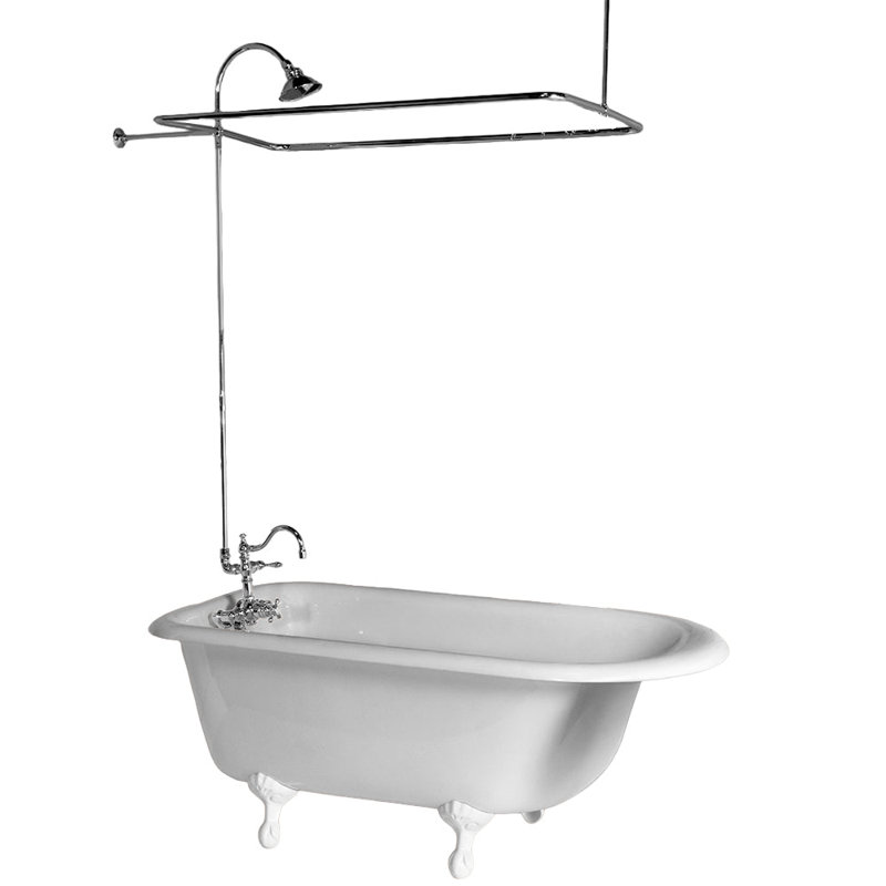 Thermostatic Tub Enclosure Shower System (P1071) by Strom Living, Chrome