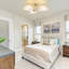 3 - Light 23.6" Modern Brass Sputnik Glass Semi Flush Mount Ceiling Light for Kitchen-1338504927