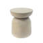 Table d'appoint pour l'extérieur, table d'appoint, table d'appoint de salon, gris clair