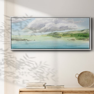 Transparent Lagoon I - toile encadrée