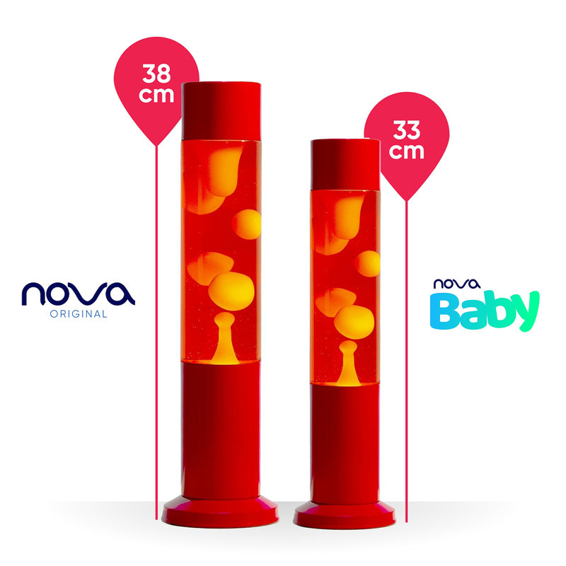 Baby Red Liquid & Yellow Wax - Red Base & Top