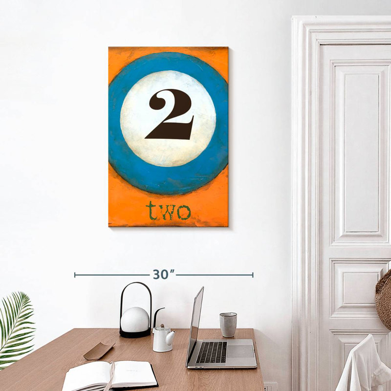 Senne Graphic Pool II, 30" H x 20" W
