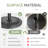 33 lbs. Corran Resin Free Standing Umbrella Base