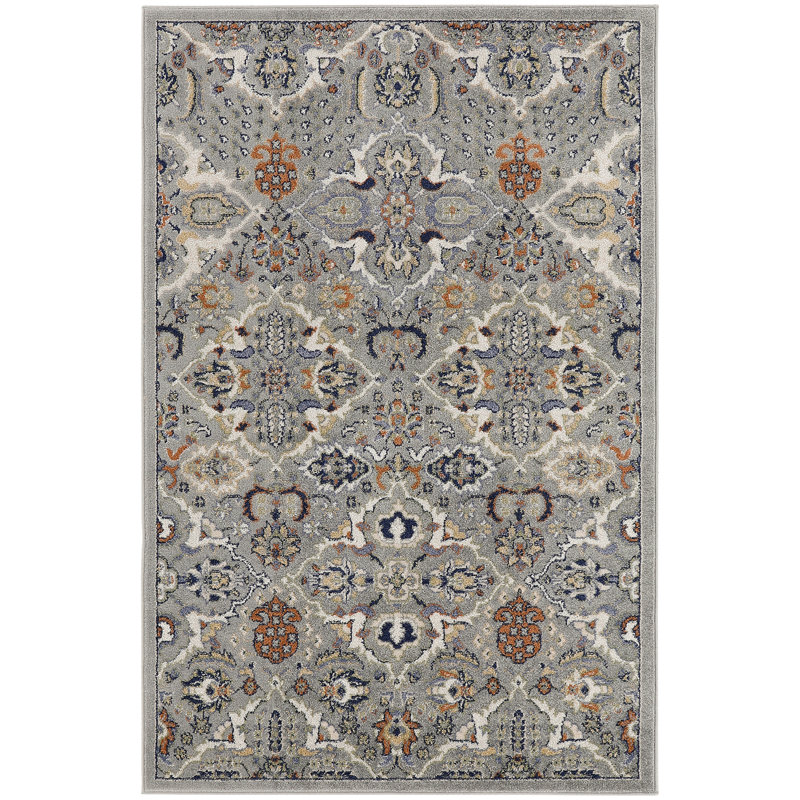 Ivelin Persian Area Rug, Rectangle 5'3" x 7'3"
