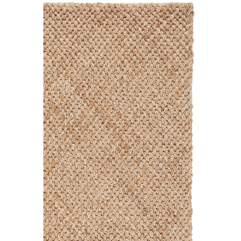 Tapis uni en jute et coton Jilek, Rectangle 8 pi x 10 pi