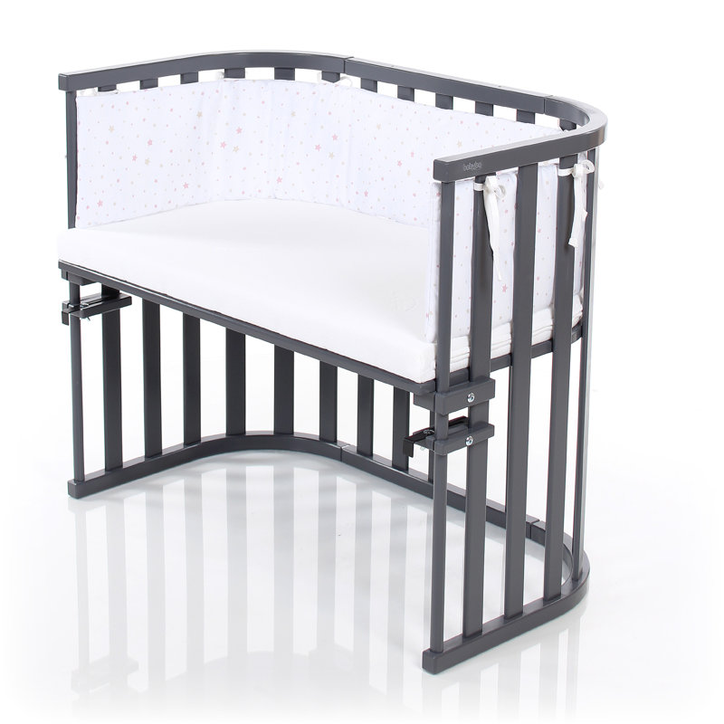 Bedside Cot, Grey