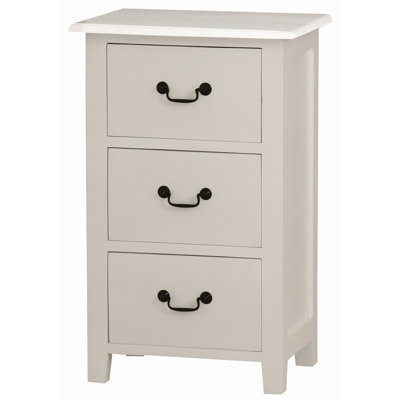 Farragut 50cm W Solid Wood Bedside Table